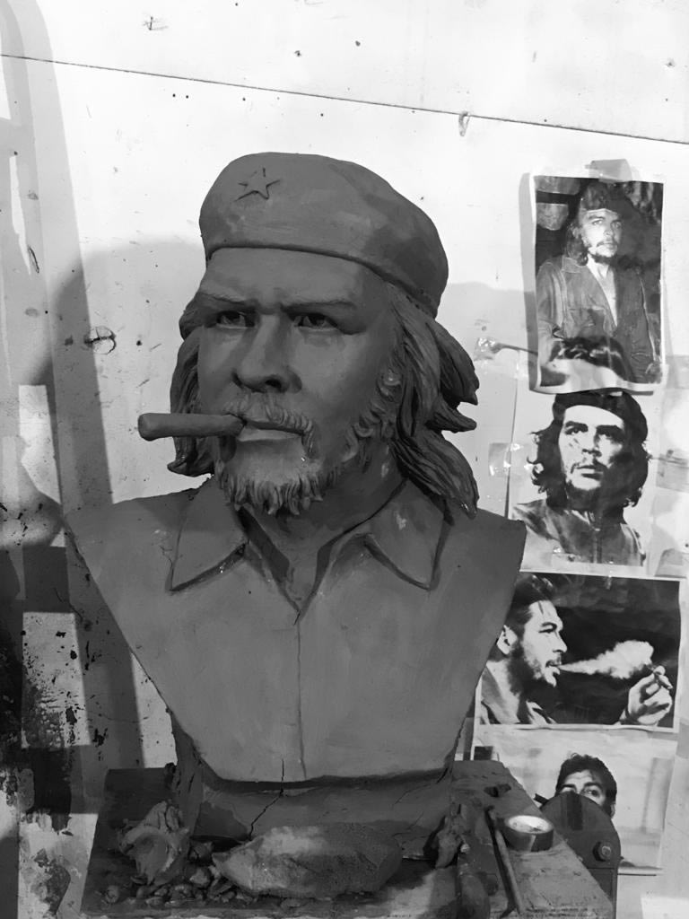 Che Guevara Heykeli 2. Resim